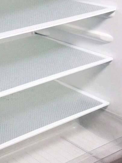 1/4pcs Multipurpose Fridge Liners, Waterproof Oilproof Washable Mats For Fridge, Freezer, Cabinet, Non Slip Shelf Liners For Kitchen Organization, Mother's Day, Father's Day, Summer Holiday Gift