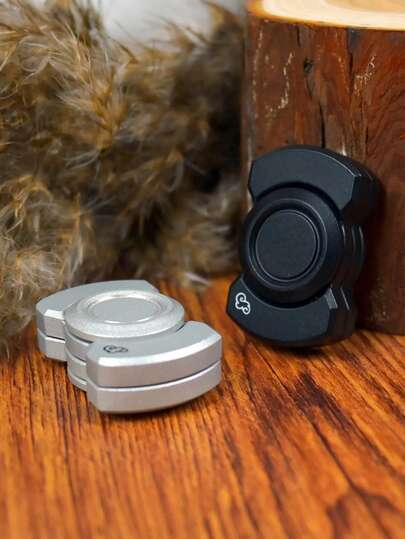 eyekan Accesorio EDC deformable de 3 en 1, diseño estructural de aleación de zinc de precisión para mayor durabilidad y equilibrio, rotación suave a alta velocidad con sistema de cojinetes de precisión, accesorio compacto de uso diario para escritorio y bolsillo para adultos