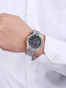 RICECGO A Men's Quartz Watch, Perfect For Quality-Conscious Professionals And Watch Enthusiasts. - one-size - View 3
