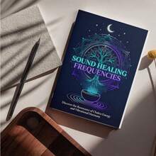 声音疗愈频率日志，放松焦虑睡眠冥想脉轮平衡与健康疗愈赫兹图表，适合初学者的声音放松参考手册 - A - 查看 9