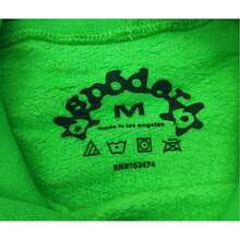 SP5DER Spider Worldwide Tracksuit Hoodie Set Cobweb Spider Style, Letter Print, Hip Hop,Long Sleeve Fashion Sweatshirt, Casual Tracksuit Long Sleeve Athletic Suit, Couple MatchingDesign, Designed For Both Men And Women - Áo hoodie màu xanh lá cây - Xem 7