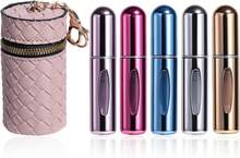 5 Pcs 5 Ml Mini Refillable Perfume Atomizer Bottle Portable Leak Proof Spray Bottle With Travel Outgoing Bag For Daily Use Travel Business Trip - 預設 - 查看 8