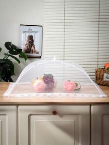 1 chiếc, Tấm che rau củ chống ruồi màu trắng, Tấm che thực phẩm dạng lưới gấp gọn, Khăn trải bàn chống muỗi, Khăn trải bàn gia đình, Tấm che gấp gọn cỡ lớn, Lưới chống ruồi cho nhà bếp và cắm trại ngoài trời, Tấm che thực phẩm, Tấm che rau củ gia đình, Khăn trải bàn, Tấm che rau củ gấp gọn, Ô che nắng, Tấm che thực phẩm bàn ăn gia đình, Lưới chống ruồi - Nhiều màu - Xem 8