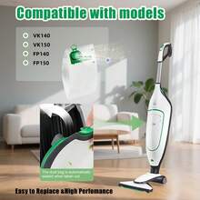 6/7/12/14pcs Dust Bags Suitable For Vorwerk VK140 VK150 FP140, 14pcs Set (10 Dust Bags + 2 Motor Filter Nets + 2 Fragrance Pads), 7pcs Set (5 Dust Bags + 1 Motor Filter Net + 1 Fragrance Pad) - Multicolor - View 4