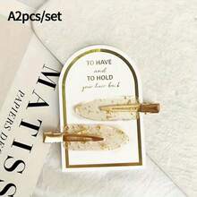 2 Stücke/1 Karte oder 10 Stücke/5 Karten rutschfeste Haarspangen, silberne unsichtbare Haarspangen für Brautjungfern, glänzende Haarspangen für Brautjungfern, Styling Haarspangen, Geschenk für Brautjungfern, Antrag Box, Make-up Styling Partition - Verschiedenfarbig - Übersicht 10