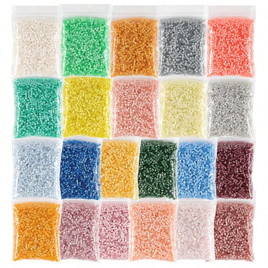 1100pcs 2.6mm Mini Fuse Beads Pixel Puzzle Iron Beads Melt Beads DIY High Quality Handmade Crafts - Beans - View 1