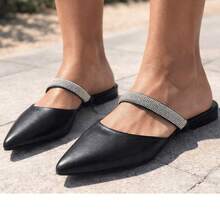 Women Slides - 黑色 - 查看 1