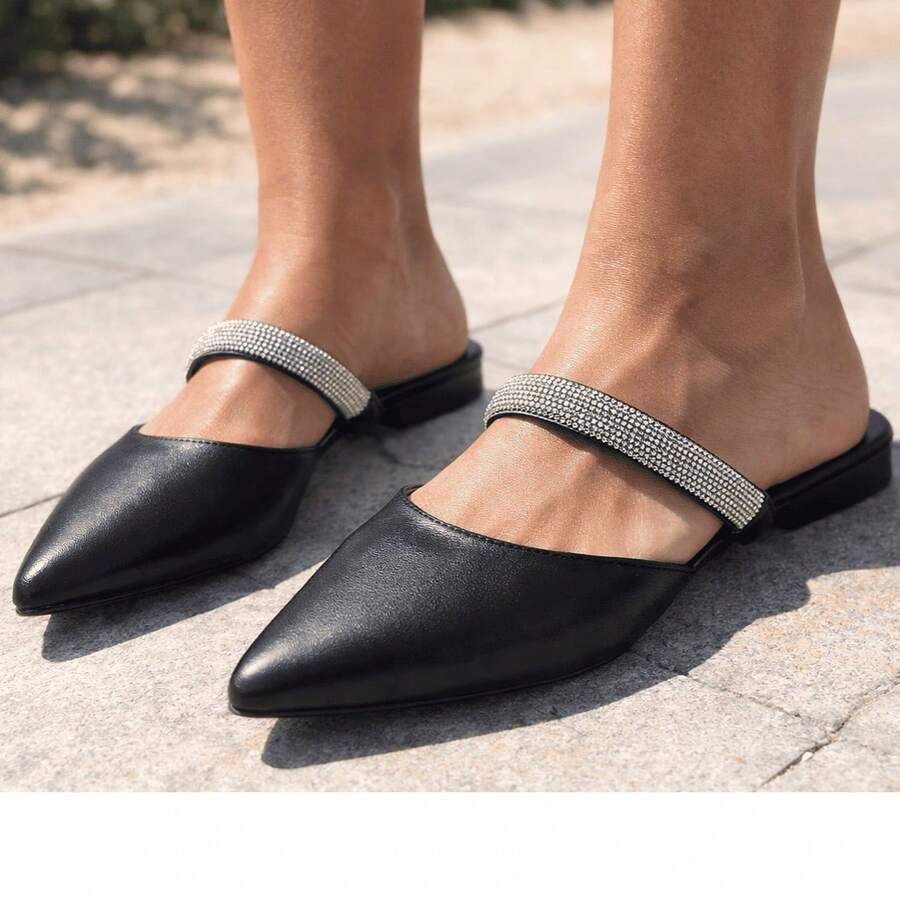 Women Slides - 黑色 - 查看 1