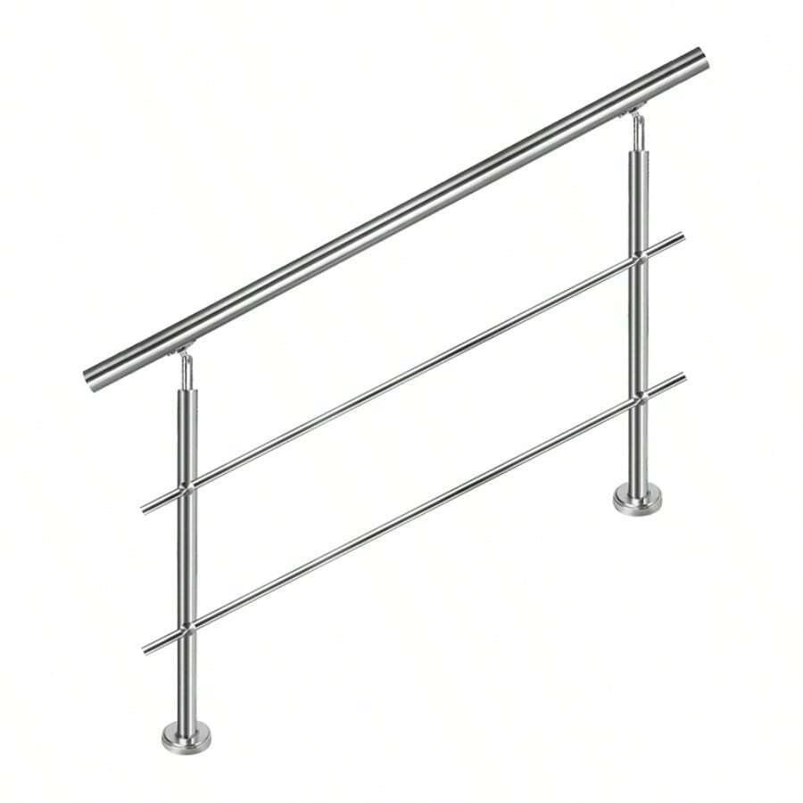 Stair Railing, Stainless Steel Handrail, Balustrade, Balustrade Bars, Terrace Balustrade, Stair Kit - 2 Traverses - View 1