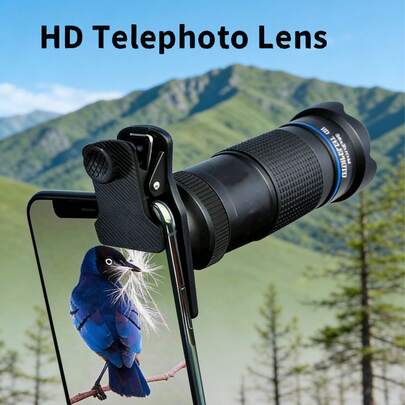 36X Zoom Lens For Smartphone, Suitable For Mobile Phone Camera, Microscope Lens For Smartphone