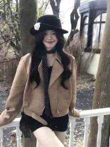 1顶女士毡帽，德比帽，教堂头饰，饰有花朵，优雅女士茶会帽，复古贝雷帽，镶有水钻，时尚柔软毡帽，适合角色扮演、婚礼派对、女士礼物，2024新款 - 彩色 - 查看 10
