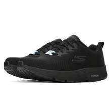 Skechers Men's Go Run Consistent Lightweight Running Shoes, Minimalist Design, Comfortable Cushioning, Casual Outdoor Sports Sneakers 220375-BBK - All Black - View 2