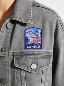 4pcs Travel Pattern Embroidered Patches, Country/City Commemorative Patches, Iron-On/Sew-On Patches, Suitable For Clothes, Jackets, Bags, Hats, Daily Wear, Creative Decorative Gifts, Ideal For Personalizing Travel Memories And Passport Holder Decoration - Travel Patterns - View 10