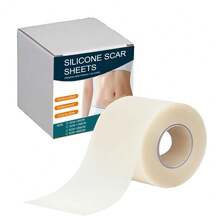Silicone Scar Patch | Silicone Scar Care Sheet | Suitable For Wound Care | Hyaluronic Acid Patch Dressing | Self-Adhesive, Soft, Reusable, Waterproof - Multicolor - View 1