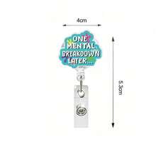 别致的亚克力徽章夹 - 耐用的亚克力夹，适用于护士、医生和医学生 - 有趣的办公用品 - 無色 - 查看 14