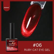 10ml JTING Valentine 10colors Ruby Cat Eye Gel Polish Red Color Magnetic Cat Eye Gel Collection Uv Gel Nail Polish Salon Nail Supplies For Home Manicure DIY And Nail Art Salon - Multicolor - View 11