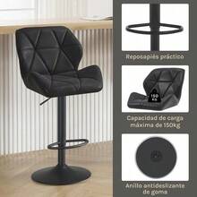 Barstools - ダークブラウン - チェックする 9