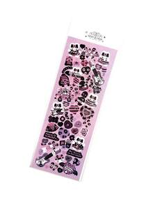 1PC Ins Style Popular Laser Cute Cartoon Animal Stickers DIY Cute Bunny Journal Decoration Stickers CCD Phone Case Tablet Water Cup Decoration Stickers Multiple Styles To Choose From - Multicolor - View 19