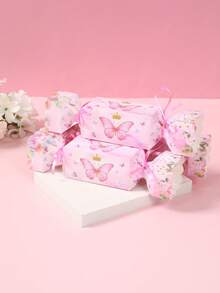 6 hộp quà hình bướm và hoa màu hồng, hộp đựng kẹo quà tặng tiệc hình bướm, hộp quà sinh nhật hình bướm màu hồng, trang trí tiệc mừng em bé, trang trí tiệc tiết lộ giới tính, hộp quà cưới, trang trí tiệc mùa xuân hình bướm màu hồng, trang trí bàn làm việc, đồ dùng tiệc sinh nhật hình bướm, hộp quà trang trí sinh nhật màu hồng. - bướm hồng - Xem 3