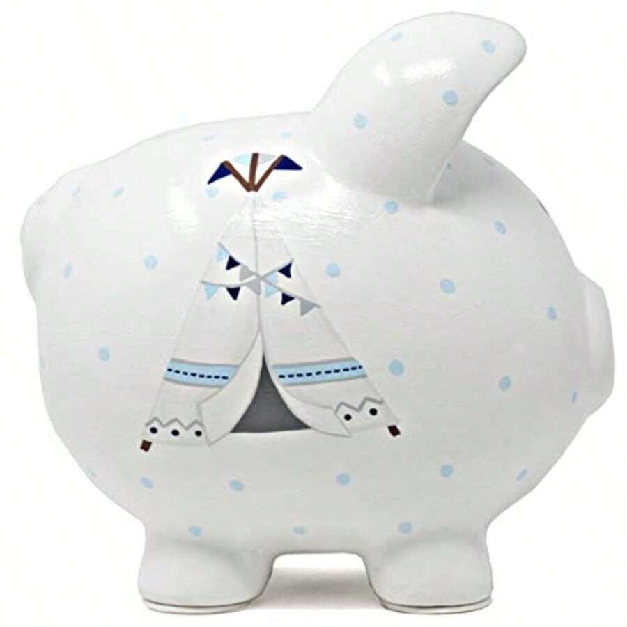 Money Box - Bohemian Blue - View 1