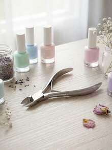 适用于厚指甲的重型脚趾甲钳 - 420不锈钢宽口花形手柄指甲钳，适合老年人、男士使用，可用于修剪嵌甲和卸除亚克力指甲。 - 彩色 - 查看 6