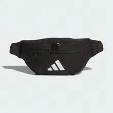 حقيبة خصر نسائية من Adidas ESSENTIALS بسعة 2.2 لتر، بشعار العلامة التجارية، كاجوال متعددة الاستخدامات بلون موحد - الأسود - مشاهدة 4