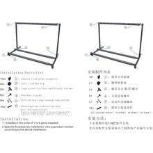 Triple Folding Multiple Guitar Holder Rack Stand Black - 黑色 - 查看 11