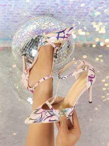 Women's New Strap Buckle Apricot Pointed Toe Stiletto Heel Niche High Heel Pumps, Summer - Apricot - View 10