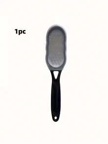 1pc Professional Stainless Steel Foot Scrubber - Splash-Proof Design, Durable Anti-Rust Handle, Essential Tool For Home SPA, Pedicure And Foot Care, Dual Coarse And Fine Sanding, Ergonomic Grip, Suitable As Graduation, Thanksgiving, Christmas Gift - Black - View 10