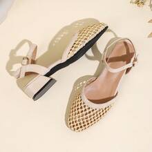 Malaysia Trending One-Buckle Sandals, Versatile For Commute And Vacation - Apricot - View 6