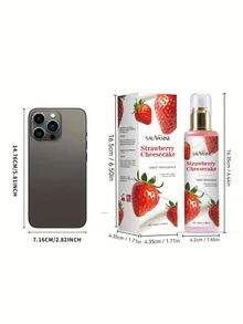 1 Stück 100ml/3,38oz Erdbeer-Duft Lufterfrischer, langanhaltender Duft, perfektes Geschenk. Große Kapazität, langanhaltend, starker Duft, geeignet für Innen- und Außenbereich, kann Gerüche in Haus, Wohnzimmer, Schlafzimmer, Badezimmer, Arbeitszimmer, Kleiderschrank, Schuhschrank, Haustierraum, Auto, Büro und Hotel beseitigen, mit Lebensmittel-, Frucht- und Blumennoten. - 100 ml - Übersicht 3
