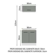Kit Mueble Para Garaje Multiuso Madesa Agata 80cm BG 01 - Multicolor - Ver 4