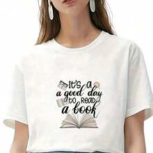 1pc/2pcs/3pcs Long-Lasting Heat Transfer Stickers, Book Reading Day Patch, For DIY T-Shirt, Sweatshirt, Jeans, Hoodie, Backpack, Jacket, Handbag, Pillow - L+S - View 6