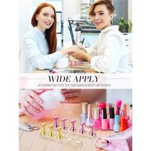 Nail Stand For Press On Nails Display, Magnetic Fake Nails Holder For Painting Nails Practices, Beginner Acrylic Nail Art Kit Accessories, Nail Salon Equipment And Decor,Nail Supplies,Nail Tools,Nail Art Tools,Back To School,Nails,Nail Tools For Press On Nails - Hồng - Xem 7