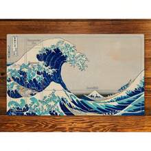 1张《浪潮之战》主题游戏垫，采用魔法区域布局，适用于EDH和指挥官赛制 - 理想的情人节礼物 - 鼠標墊 - 查看 10