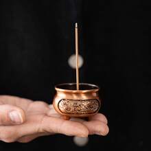 Alloy Mini Incense Burner, Copper Incense Holder, Xuande Incense Burner, Stick Incense Holder, Home Sandalwood Burner, Premium Copper Burner - Mini Incense Burner - View 5