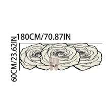 1pc Soft Foam 3 Rose Bathroom Mat, Bathroom Rug, Door Mat, Small Rug, Carpet, Floor Mat, Home Decor, Area Small Rug, Outdoor Mat, Home Decor, Area Rug, Bedroom Rug, Washable Carpet - Multicolor - View 11