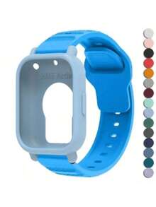 Silicone Case+Band For Compatible With Redmi Watch 5 Active Silicone Sports Wristband Bracelet Strap With Cover For Compatible With Redmi Watch 5Lite Watch Band - For Redmi 5Lite - View 7