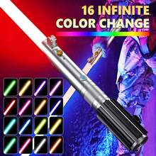 New Upgrade Lightsabers With Super Cool Red Blades 34 Sounds Effects & 12 Light Modes For Halloween Gifts & Role-Playing Party Games Infinite Colors Change Flash On Clash  # Gadgets # Techgadgets # Coolgadgets # Flashlights # Gadgetlovers # Razorblades # Newgadgets # Lightbulbs # Gaming Gadgets # Funnygadgets - RGB-LK - 查看 5