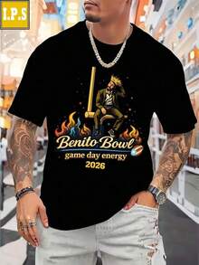 Men Outdoor Tees & Tanks - Black - View 1