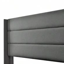 Bed Frames - Gray + Linen + 180cm*200cm - View 2