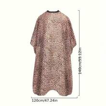 1件专业美发沙龙剪发披肩，印花美发沙龙理发袍，理发师剪发罩衫，不粘理发围裙，美发服，剪发围裙 - 彩色 - 查看 9