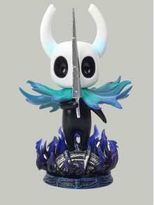 动漫风格人物雕像 - 可爱奇幻人物模型，收藏摆件，推荐桌面摆件，适合作为生日或圣诞礼物，卧室装饰，收藏级手办 - 藍色 - 查看 6