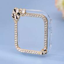 1 Set Butterfly, Rhinestone, Bee, Daisy Watch Case Series Compatible With Apple Watch 38/40/41/42/44/45/46/49mm, Suitable For Apple Watch S11/S10/9/8/7/6/5/4/3/2/1/SE - Multicolor - View 2