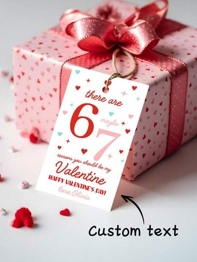 16/32 Etiquetas Personalizadas do Dia dos Namorados 67, Texto Personalizado, Etiqueta de Presente do Dia dos Namorados 67, Etiqueta de Favor, Etiqueta para Distribuição em Sala de Aula, Etiqueta para Doces e Qualquer Presente, Etiqueta Engraçada de Gíria de Escola Média para Professores e Crianças