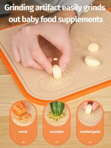 1/3PCS Plastic Cutting Board Set Thickened Cutting Board Cutting Meat Board Kitchen Preparation Board Cooked Food, Raw Food Separation Household Fruit Cutting Board Preparation Board Plastic Cutting Board, Kitchen Supplies - Multicolor - View 6