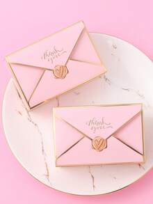 20 Stücke rosa Geschenkboxen, klassische Umschlag Geschenkboxen für Hochzeitsgeschenke, Geburtstagsparty Geschenkverpackung, elegante Party Geschenktüten, Babyparty Gastgeschenke Box, Geschenkbox für Babyparty Dankeschön, Hochzeitstischdekoration, Küchen Backen Verpackungszubehör, Süßigkeitenbox, Hochzeit Geburtstag Party Bedarf, Hochzeitsgeschenke, Geburtstagsgeschenke - Pink - Übersicht 7