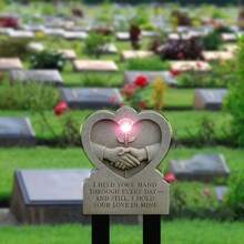 Eternal Commemorative Personalized Acrylic Cemetery Plaque - Salute To Beloved, Long Term Outdoor Preservation, Multiple Styles Of Cemetery Commemorative Stakes To Choose From, Classic Acrylic Outdoor Commemorative Plaque With Strong Durability, Suitable For Easter And Commemorative Days, 2D Flat Printing, Acrylic Decorative Garden Stakes - A - View 5