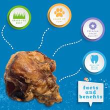 Beef Knee  Bones For Large Dogs Natural Long Lasting Dog Treats 2 Pack - 1 - Xem 3