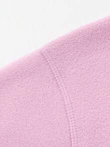 Balabala Unisex Young Girl Anti-Static Fleece Jacket, Parent-Child Outerwear For Spring & Autumn - White Red - View 11